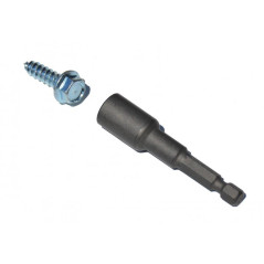 Embout magnétique 1/4 hexagonal - Acier - Précision et maintien - ACTON