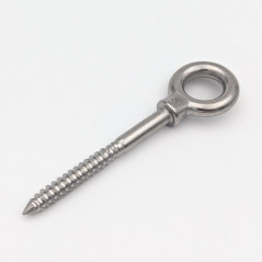 Pitons à Filetage Bois 4 x 30 mm - Inox A2 - D-Work