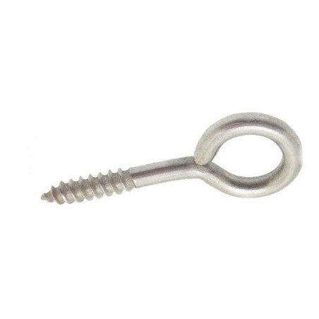 50 Pitons à filetage bois 7x100 mm - Inox A2 - Résistants et durables - ACTON
