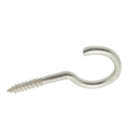 100 Crochets d’armoire à filetage bois 5x35 mm - Inox A2 - Résistants et durables - ACTON