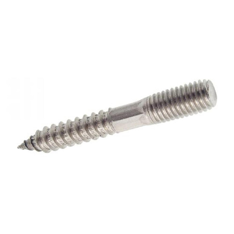 25 Pattes à vis 10x160 mm - Inox A2 - Fixation durable - ACTON