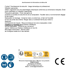 50 Goupilles Bêta 3,5 mm - Inox A2 - Résistantes et durables - ACTON