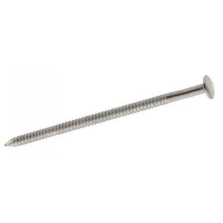 Pointe annelée tête bombée 2,3x25 mm - Inox A2 - Résistante et durable - ACTON