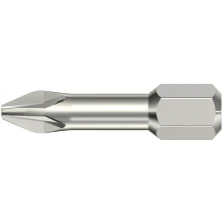 1 Embout Pozidriv 1 - Inox - D-Work