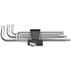 Jeu de 9 Clés Hexagonales - Inox - Taille variable - ACTON