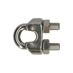 10 Serre-câbles à étrier M5 - Inox A4 - Résistants et durables - ACTON