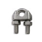 10 Serre-câbles à étrier M3 - Inox A4 - Résistants et durables - ACTON