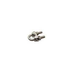 10 Serre-câbles à étrier M5 - Inox A4 - Résistants et durables - ACTON
