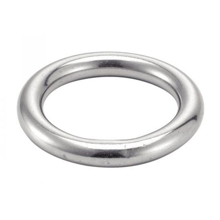 5 Anneaux soudés 10x90 mm - Inox A4 - Résistants et durables - ACTON