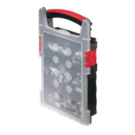 Coffret 60 Colliers de Serrage 9 mm - Bande Non Perforée W4 DIN 3017 - Résistants et Durables - ACTON