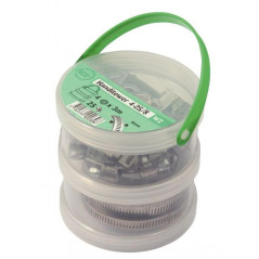 Bande perforée 4 rouleaux 3 m 8 mm - Acier W2 - Fixation polyvalente - ACTON