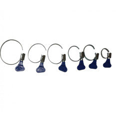6 Colliers de serrage à clé W1 - Résistants et durables - ACTON