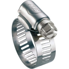 10 Colliers de serrage bande perforée 122-142 mm - W2 - Acier inoxydable - ACTON