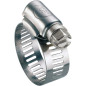 10 Colliers de serrage bande perforée 122-142 mm - W2 - Acier inoxydable - ACTON