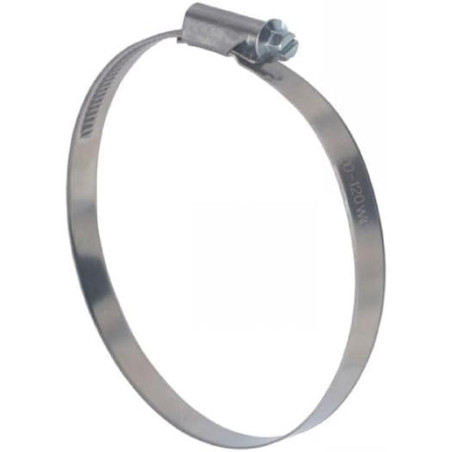 25 Colliers de Serrage Tête Déportée Bande Non Perforée Type Tecss 40-60 mm - W4 - D-Work