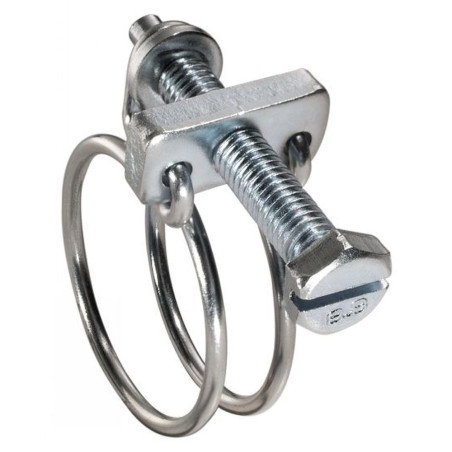 Colliers de Serrage à Double Fil 75-80 6 x 50 mm - W4 - D-Work