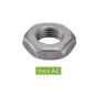 500 Écrous bas hexagonaux M2 - Inox A2, norme DIN 439 - ACTON