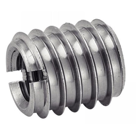 50 Inserts Filetés Bois 4 mm - Inox A1 - D-Work