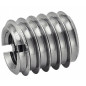 50 Inserts filetés métal 8 mm - Inox A1 - Fixation durable - ACTON