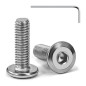 50 Inserts filetés bois 5 mm - Inox A1 - Résistants et durables - ACTON