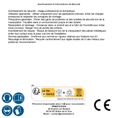 50 Inserts filetés bois 4 mm - Inox A1 - Résistants et durables - ACTON