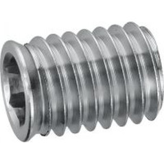 50 Inserts filetés bois 6 mm - Inox A1 - Résistants et durables - ACTON