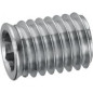 50 Inserts filetés bois 6 mm - Inox A1 - Résistants et durables - ACTON