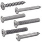 10 Pontets 6 mm - Inox A2 - Fixation durable - ACTON