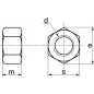 200 Écrous hauts M3 - Inox A4, norme UNI 5587 - Résistants et durables - ACTON
