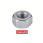 200 Écrous hauts M5 - Inox A4, norme UNI 5587 - Résistants et durables - ACTON