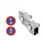 10 Serre-Câbles Plat Double 3 mm - Inox A4 - D-Work 10 Serre-Câbles Plat Double 3 mm - Inox A4 - D-Work