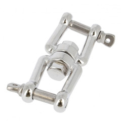 5 Émerillons à manilles 6 mm - Inox A4 - Résistants et anticorrosion - ACTON