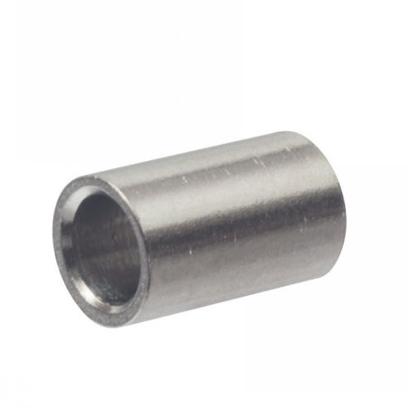 100 Manchons Rond Lisses 5 mm - Inox A4 - D-Work