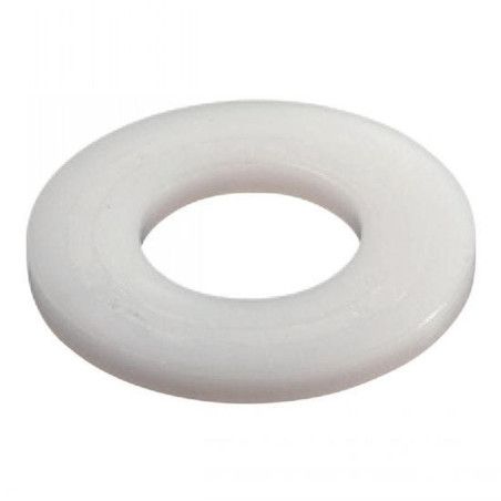 200 Rondelles Plates Extra Larges LL 8 mm - Nylon 6.6 - D-Work