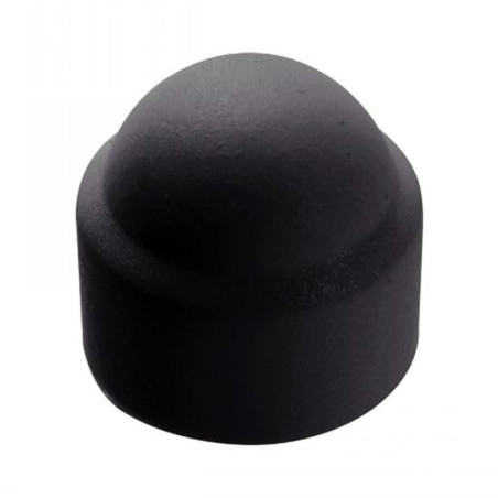 200 Caches écrous hexagonaux M8 noirs - Polyéthylène RAL 9005 - Protection et finition - ACTON