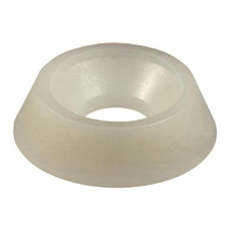 100 Rondelles Cuvettes 8 mm - TYPE NFE 27619 - Nylon 6.6 - D-Work