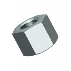100 Écrous hauts M10 - Inox A2, norme UNI 5587 - Résistants et durables - ACTON