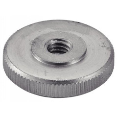 10 Écrous moletés bas M10 - Inox A1, norme DIN 467 - Fixation facile et sécurisée - ACTON