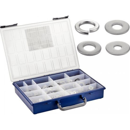 Rondelles Inox A2 - Pack mixte M+L+LL+WZ - Résistantes et durables - ACTON