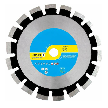 Disque Diamant Segments Asphalte 350x25.4 HT 15 - Haute Performance - Découpe Précise et Durable - LEMAN