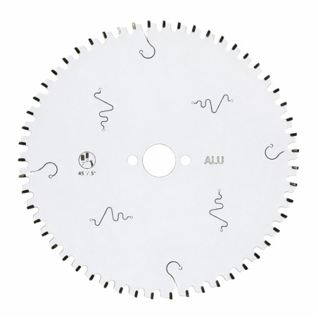 Lame Circulaire HM Fine 260x30x2,4 mm 80Z - Découpe Précise et Efficace sur Aluminium - LEMAN