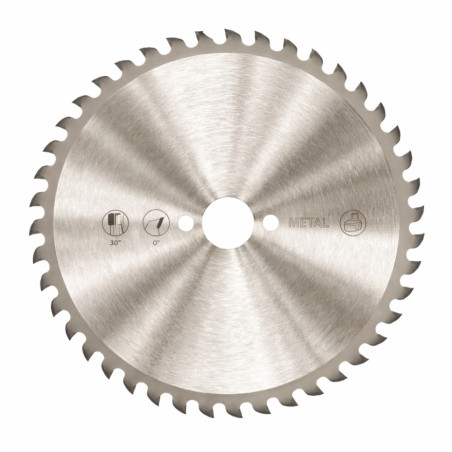 Lame Circulaire HM Fine D136x20x1,6 30Z - Découpe Précise Métal - Performance Optimale - LEMAN