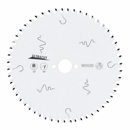 Lame Circulaire HM Fine D250x30x2,2 48Z - Découpe Précise Bois - Performance Optimale - LEMAN