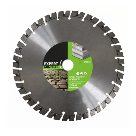 Disque Diamant Segments Granit - 125 mm x 22,23 mm - Découpe Précise et Durable - LEMAN