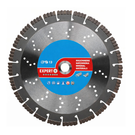Disque Diamant Segments Béton Armé - Granit 230x22.2 - Découpe Efficace et Durable - LEMAN