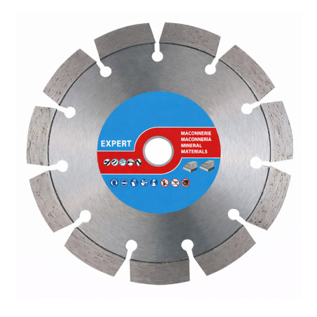 Disque Diamant Segments à Rainurer 150x22.23 mm - Haute Précision - Découpe Efficace et Durable - LEMAN