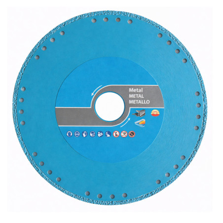 Disque Diamant Jante Continue Acier D125x1,4x22,23 HT2 - Découpe Précise - Performance Optimale - LEMAN