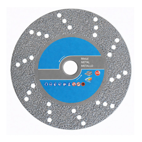 Disque Diamant Coupe et Ponce Acier 125 x M14 – Haute Performance, Durable et Précis - LEMAN
