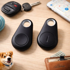 Traqueur Traceur Localisateur Anti-Perte pour Animaux de Compagnie (Chiens, Chats) - Dispositif Étanche - Animood