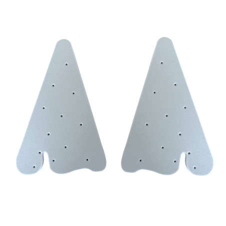 2 Tuteurs de Redressage d'Oreilles Mousse pour Chien Malinois, Berger Allemand, Doberman - Animood